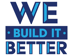 We build it better logo