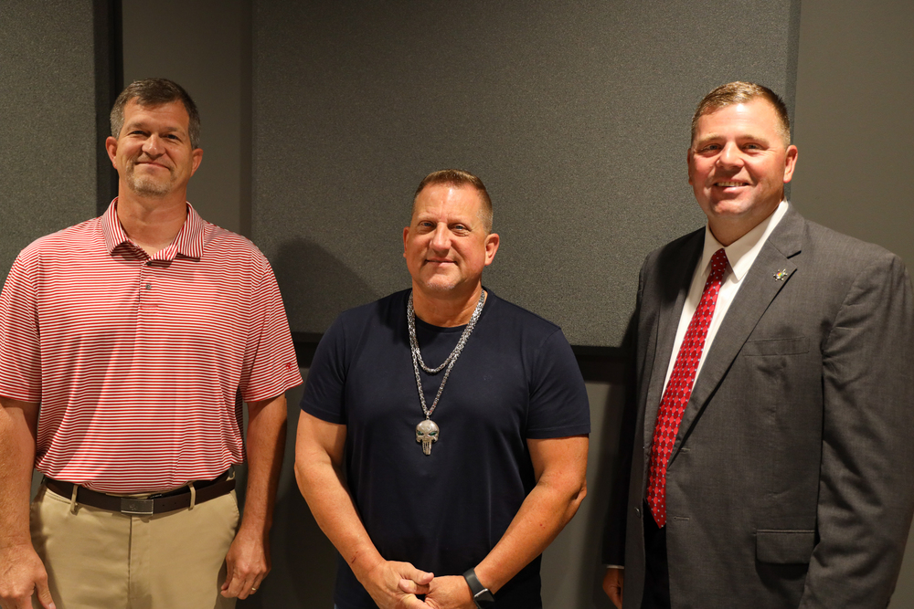 Dr Barnette, Phil Chalmers, Sheriff Gentry