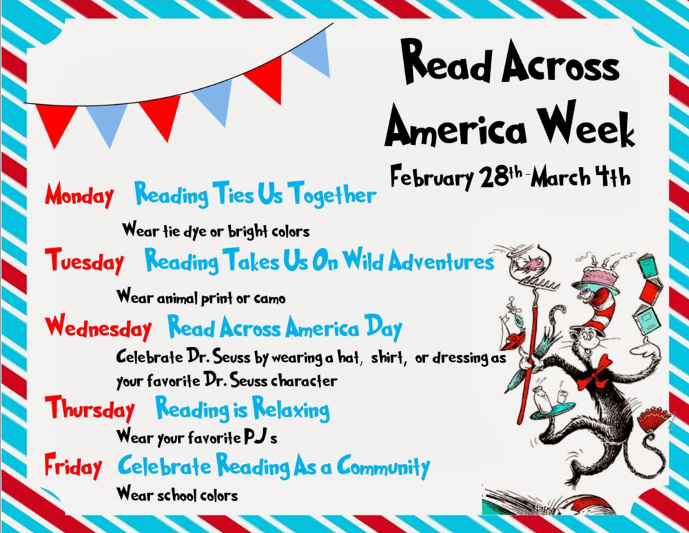 Read Across America Week 2/28 - 3/4