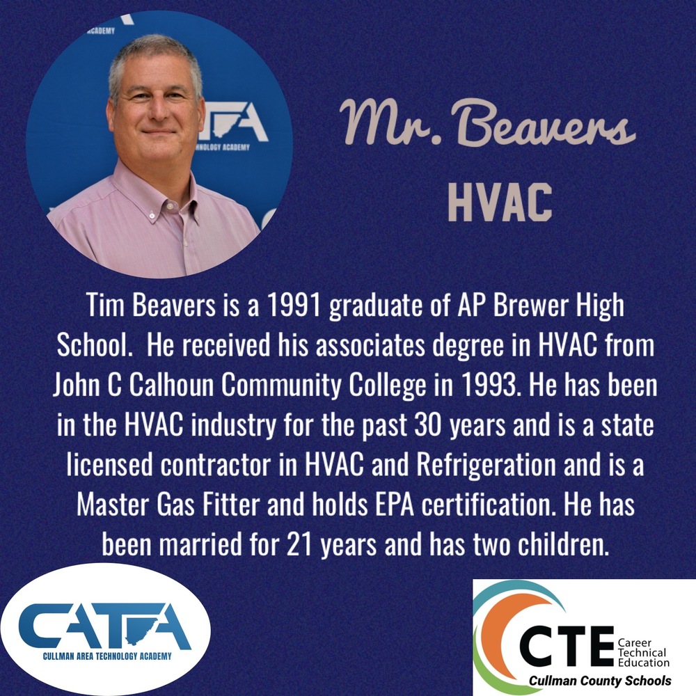 Welcome Mr. Beavers to the CATA Team