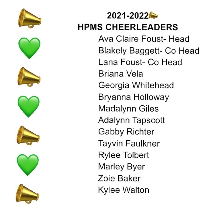 cheer list