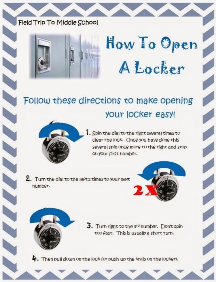 how to open locker 