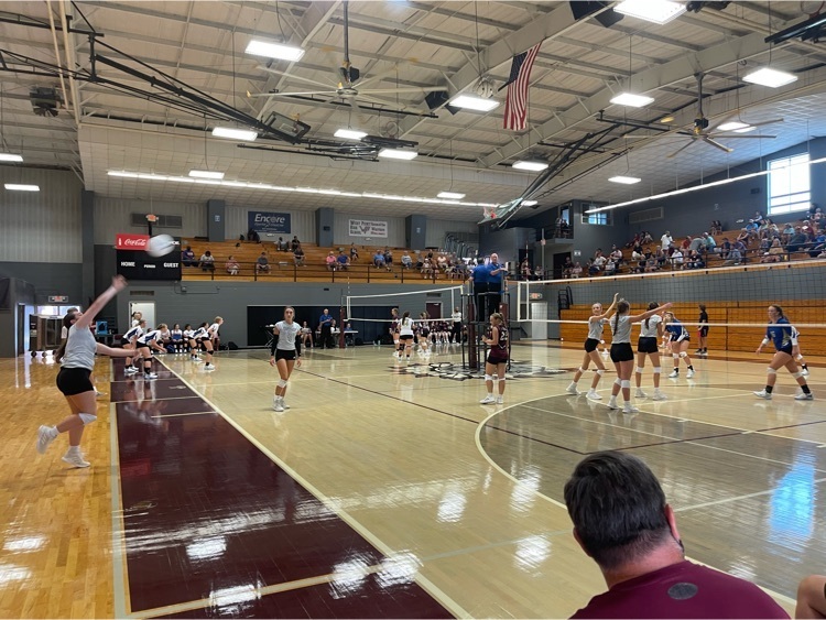 Lady Warriors are working hard in their home opener vs Addison. #onPoint #WritingOurStory