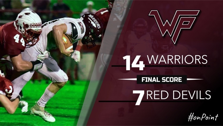 West Point 14, Lawrence County 7 FINAL #onPoint