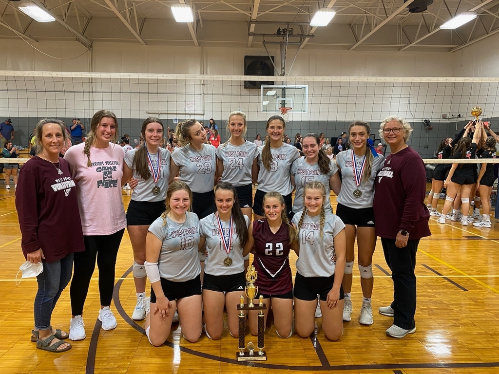 West Point 2021 Volleyball Runner Up