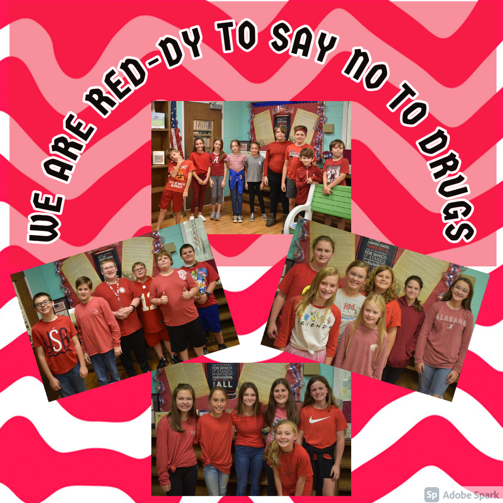 We are red-dy to say no to drugs