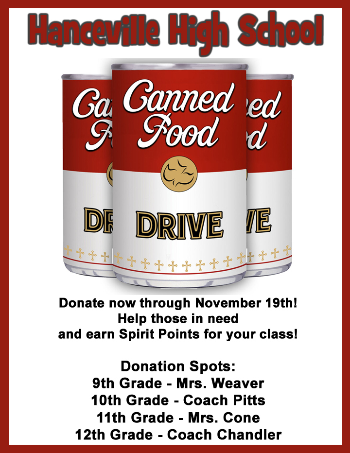 HHS Canned Food Drive 