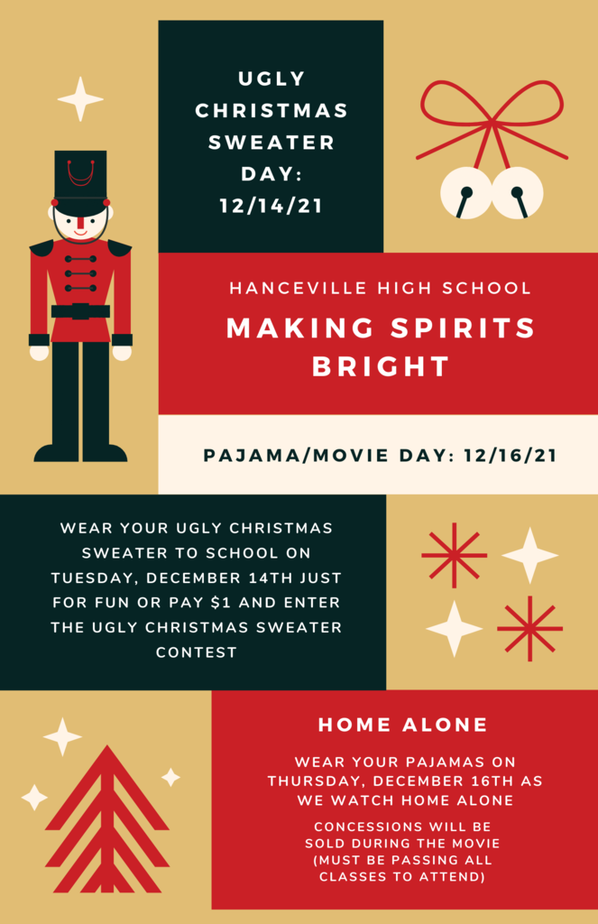 HHS Christmas Activity Details 