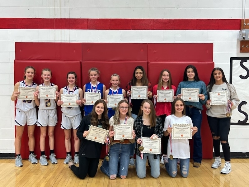 All County 2021 Girls Middle School