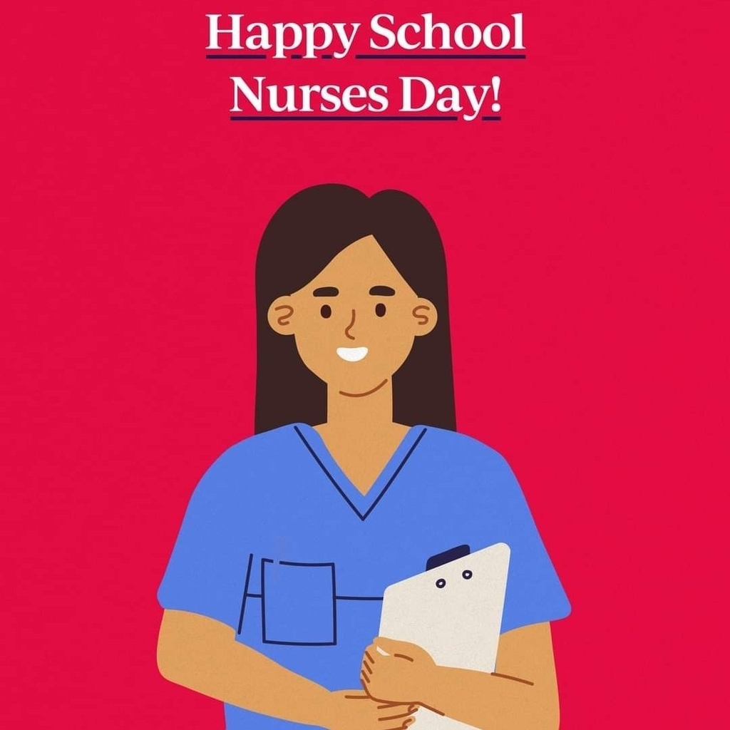 school nurses day graphic