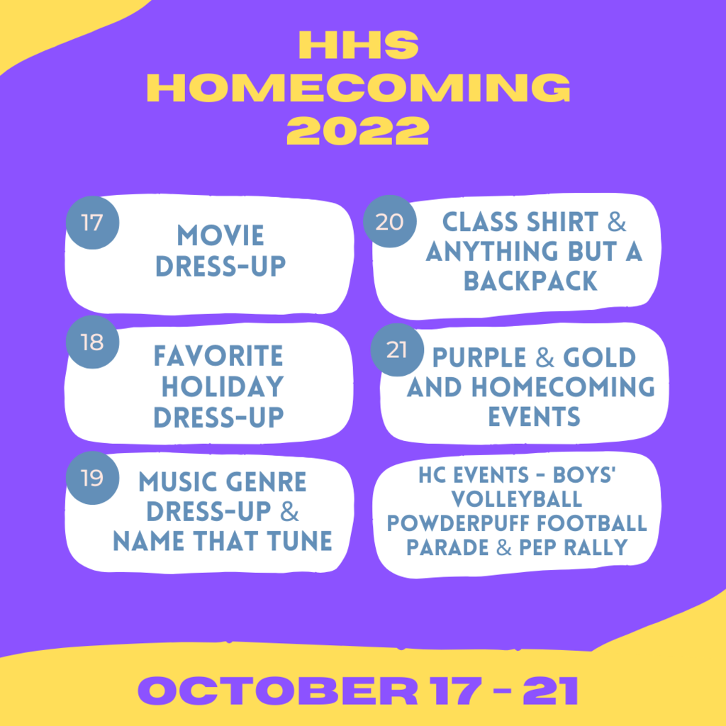 Homecoming Events 2022