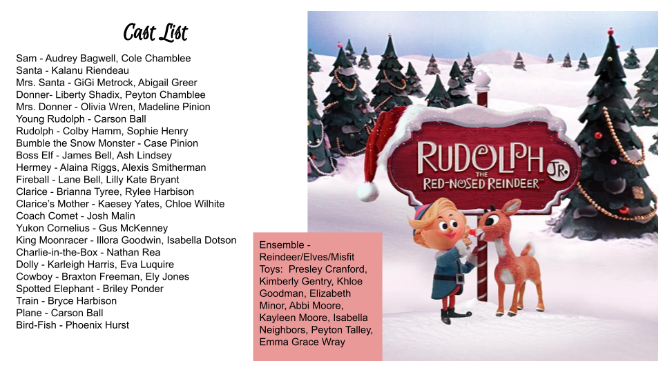 Rudolph Jr. Cast List