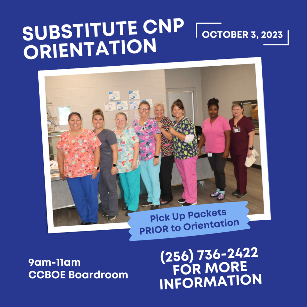 Substitute CNP Orientation October 3, 2023